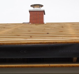 Zaključek dimnika s Final elementi zaključek dimnika