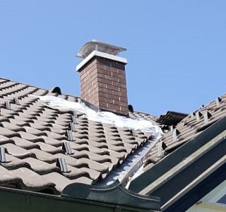 Zaključek dimnika s Final elementi schiedel final element