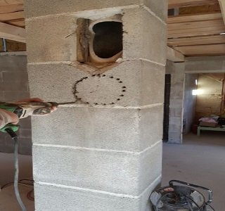 Menjava priključka na dimniku za kurilno peč