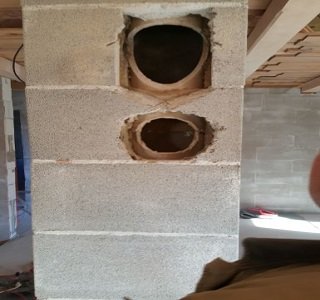 Menjava priključka na dimniku za kurilno peč