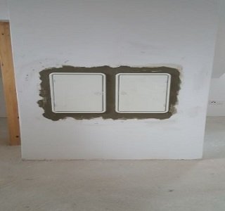 vgradnja priklopa za dimniška vratca